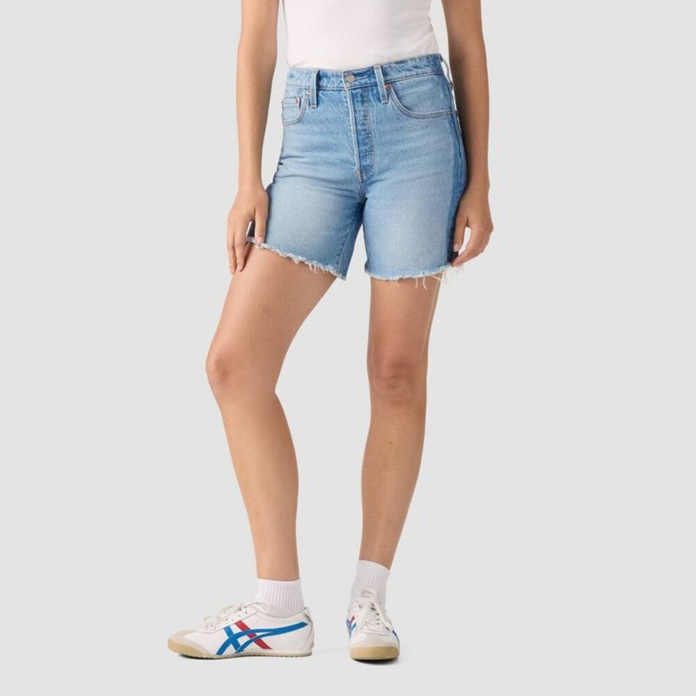 Open Box - Levi's -  Women's 501 Mid-Thigh Shorts - S So So No No
